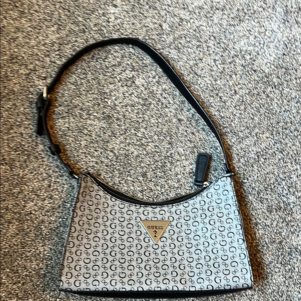 Sold GUESS Gray Shoulder Bag
